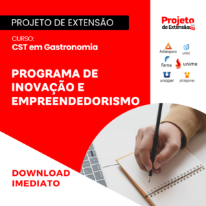 PROJETO DE EXTENSÃO I - GASTRONOMIA