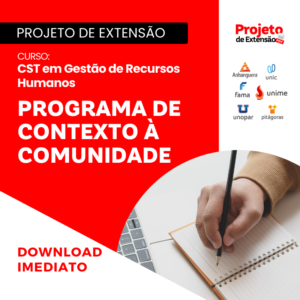 PROJETO DE EXTENSÃO I - GESTÃO DE RECURSOS HUMANOS